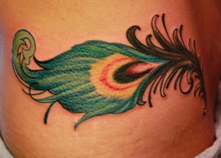 Tattoos - Peacock Feather - 78021